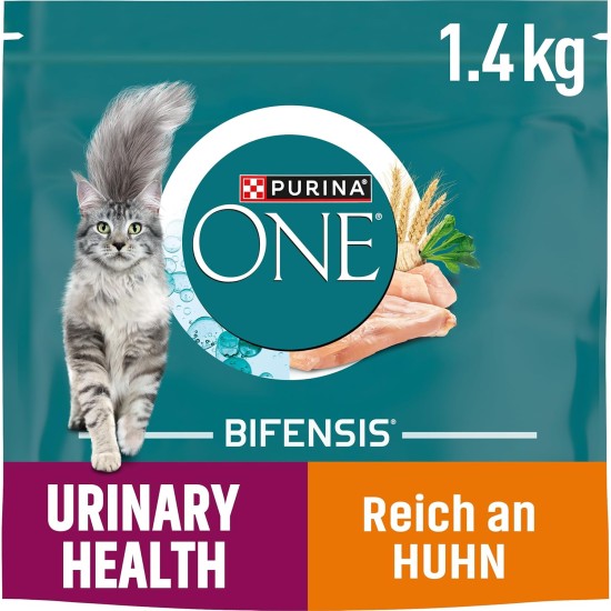 PURINA ONE Bifensis Urinary Health Dry Cat Food, Rich in Chicken, Pack of 6 (6 x 750 g) PURINA ONE Bifensis Urinary Health Dry Cat Food, Rich in Chicken, Pack of 6 (6 x 750 g)