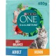 PURINA ONE Dual Nature Dry Cat Food for Castrated Cats with Cranberry, Rich in Salmon, Pack of 6 (6 x 650 g) PURINA ONE Dual Nature Dry Cat Food for Castrated Cats with Cranberry, Rich in Salmon, Pack of 6 (6 x 650 g)