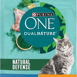 PURINA ONE DualNature with Spirulina for Adult Cats Rich in Chicken Cat Dry Food, 650 g PURINA ONE DualNature with Spirulina for Adult Cats Rich in Chicken Cat Dry Food, 650 g