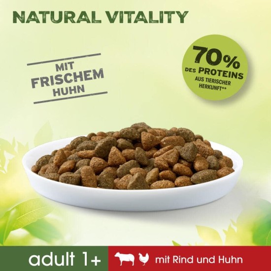 Perfect Fit Natural Vitality Adult 1+ - Dry Food for Adult Cats from 1 Year - Chicken & Turkey - Supports Vitality - 6 kg Perfect Fit Natural Vitality Adult 1+ - Dry Food for Adult Cats from 1 Year - Chicken & Turkey - Supports Vitality - 6 kg