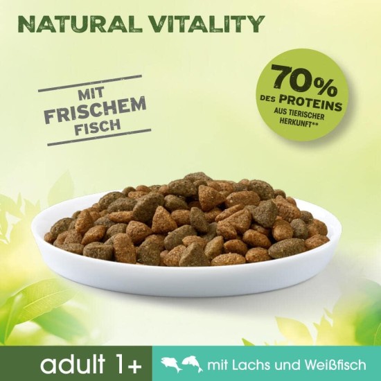 Perfect Fit Natural Vitality Adult 1+ - Dry Food for Adult Cats from 1 Year - Chicken & Turkey - Supports Vitality - 6 kg Perfect Fit Natural Vitality Adult 1+ - Dry Food for Adult Cats from 1 Year - Chicken & Turkey - Supports Vitality - 6 kg