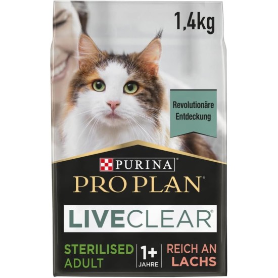 Pro Plan PURINA PRO PLAN LIVECLEAR STERILISED ADULT RICH IN TURKEY Pro Plan PURINA PRO PLAN LIVECLEAR STERILISED ADULT RICH IN TURKEY