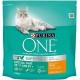Purina One Sensitive Cat - Cibo per Gatti with Tacchino and Riso, 450 g, pack of 10 Purina One Sensitive Cat - Cibo per Gatti with Tacchino and Riso, 450 g, pack of 10