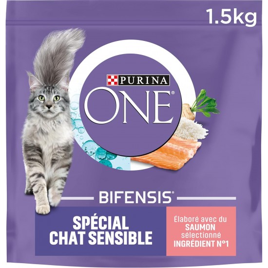 Purina One Sensitive Cat - Cibo per Gatti with Tacchino and Riso, 450 g, pack of 10 Purina One Sensitive Cat - Cibo per Gatti with Tacchino and Riso, 450 g, pack of 10