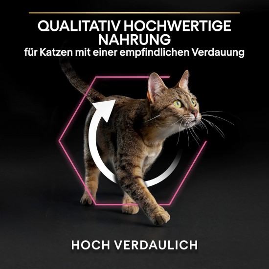 Purina Pro Plan Cat Food Delicate with Optirenal Rich in Turkey - 10 kg Purina Pro Plan Cat Food Delicate with Optirenal Rich in Turkey - 10 kg