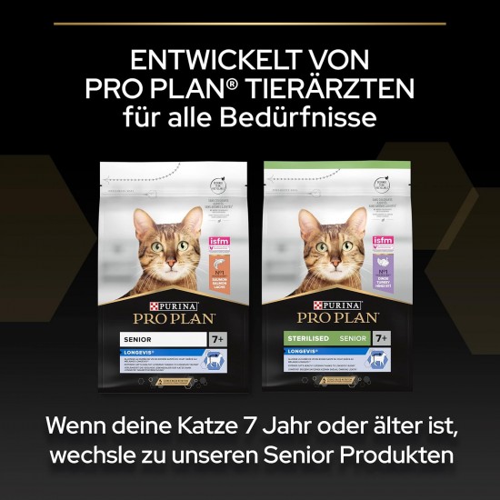 Purina Pro Plan Cat Food Delicate with Optirenal Rich in Turkey - 10 kg Purina Pro Plan Cat Food Delicate with Optirenal Rich in Turkey - 10 kg