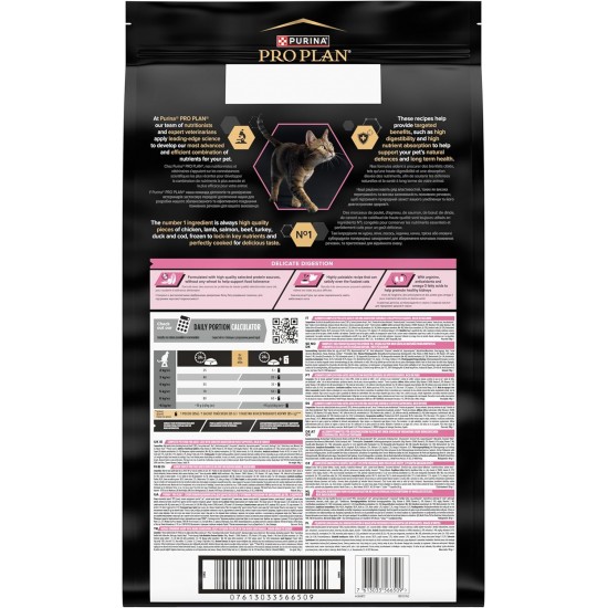 Purina Pro Plan Cat Food Delicate with Optirenal Rich in Turkey - 10 kg Purina Pro Plan Cat Food Delicate with Optirenal Rich in Turkey - 10 kg