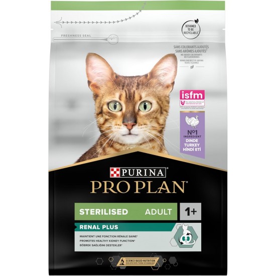 Purina Pro Plan Salmon Dry Food for Sterilised Cats 10 kg Purina Pro Plan Salmon Dry Food for Sterilised Cats 10 kg