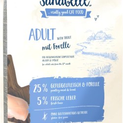 Sanabelle Adult with Trout | Dry Cat Food for Adult Cats (from 12th Month) | 6 x 400g