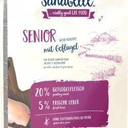 Sanabelle Senior Dry Cat Food for Older Cats from Age 8 | 6 x 400 g