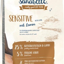 Sanabelle Sensitive with Lamb, Dry Cat Food for Nutritional Cats Sanabelle Sensitive with Lamb, Dry Cat Food for Nutritional Cats