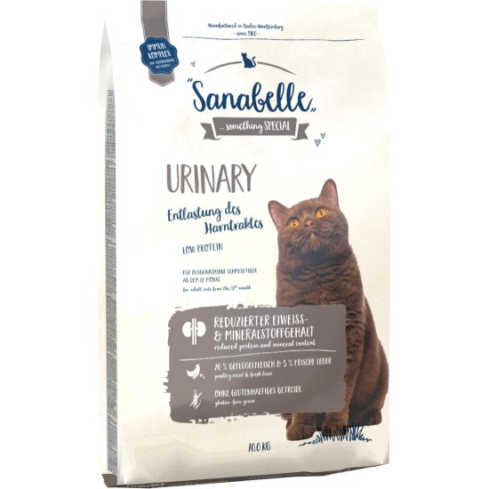 Sanabelle Urinary Dry Cat Food for Adult Cats with Sensitive Urinary System 6 x 400 g Sanabelle Urinary Dry Cat Food for Adult Cats with Sensitive Urinary System 6 x 400 g