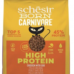 Schesir Born Carnivore Baked Chicken and Egg Adult Cat Dry Food (1.25 kg Bag) Schesir Born Carnivore Baked Chicken and Egg Adult Cat Dry Food (1.25 kg Bag)