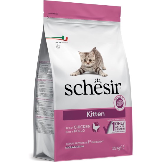 Schesir Cat Kitten, 1er Pack (1 x 1.55 kg Schesir Cat Kitten, 1er Pack (1 x 1.55 kg