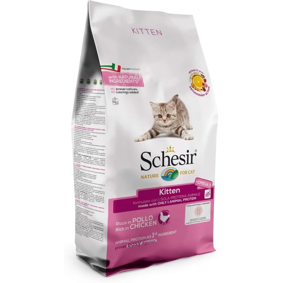 Schesir Cat Kitten, 1er Pack (1 x 1.55 kg Schesir Cat Kitten, 1er Pack (1 x 1.55 kg