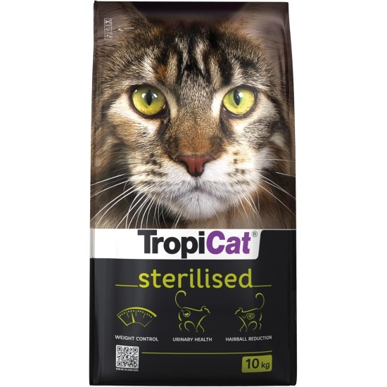 TROPICAT Premium Sterilised Dry Cat Food 10 kg TROPICAT Premium Sterilised Dry Cat Food 10 kg