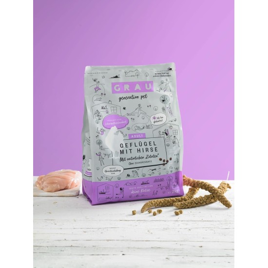 The Original Dry Food for Cats - Poultry with Millet, 1 Pack (1 x 2 kg), Gluten-Free, for Adult and Older Cats The Original Dry Food for Cats - Poultry with Millet, 1 Pack (1 x 2 kg), Gluten-Free, for Adult and Older Cats