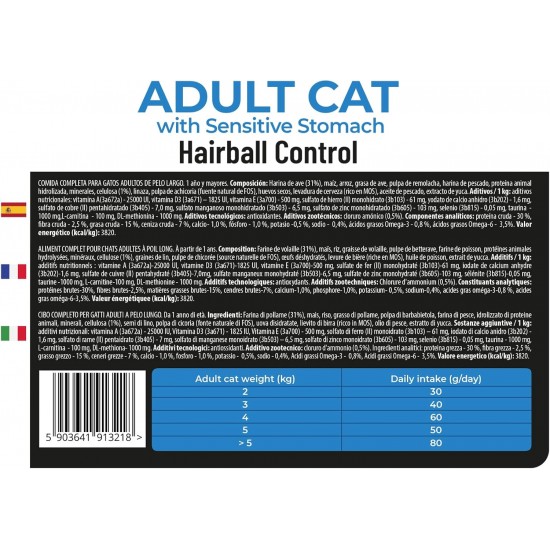 The Soul of the Tiger - Dry Food for Adult Cats, Grain Free with Salmon and Potatoes, for Castrated Cats, Gentle Formula, 8 kg The Soul of the Tiger - Dry Food for Adult Cats, Grain Free with Salmon and Potatoes, for Castrated Cats, Gentle Formula, 8 kg