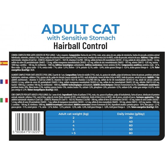 The Soul of the Tiger - Dry Food for Adult Cats, Grain Free with Salmon and Potatoes, for Castrated Cats, Gentle Formula, 8 kg The Soul of the Tiger - Dry Food for Adult Cats, Grain Free with Salmon and Potatoes, for Castrated Cats, Gentle Formula, 8 kg