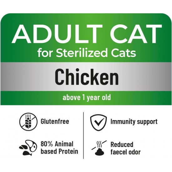 The Soul of the Tiger - Dry Food for Adult Cats, Grain Free with Salmon and Potatoes, for Castrated Cats, Gentle Formula, 8 kg The Soul of the Tiger - Dry Food for Adult Cats, Grain Free with Salmon and Potatoes, for Castrated Cats, Gentle Formula, 8 kg