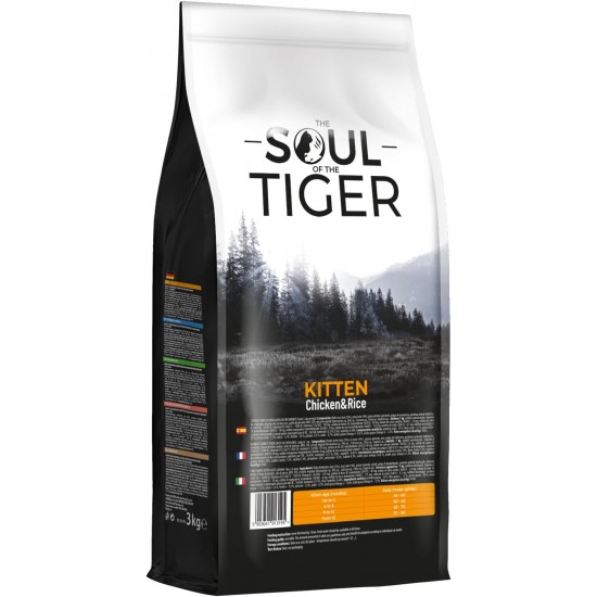 The Soul of the Tiger - Dry Food for Adult Cats, Grain Free with Salmon and Potatoes, for Castrated Cats, Gentle Formula, 8 kg The Soul of the Tiger - Dry Food for Adult Cats, Grain Free with Salmon and Potatoes, for Castrated Cats, Gentle Formula, 8 kg