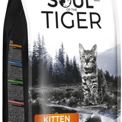 The Soul of the Tiger - Dry Kitten Food with Chicken and Rice, suitable for pregnant and lactating cats, 8 kg
