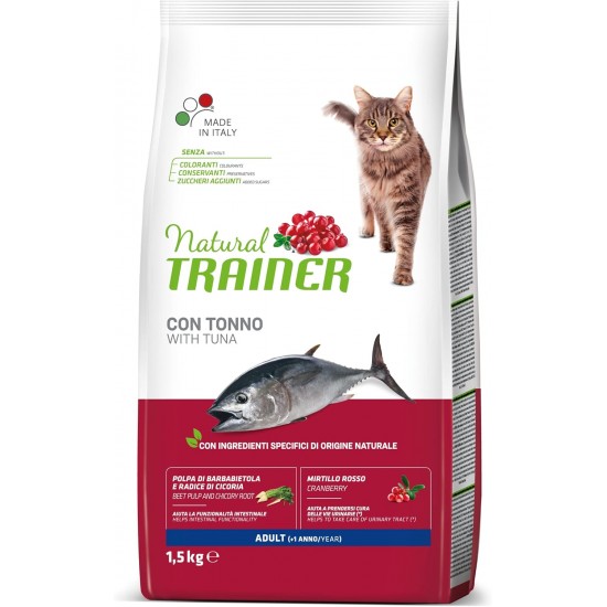 Trainer Natural Natural tr. Cat Adult Sterilised Ham kg. 1.5 Trainer Natural Natural tr. Cat Adult Sterilised Ham kg. 1.5
