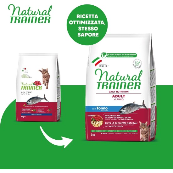 Trainer Natural Natural tr. Cat Adult Tuna kg. 3 Trainer Natural Natural tr. Cat Adult Tuna kg. 3