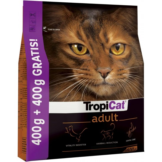 Tropicat Adult Dry Food for Adult Cats with Chicken 800 g Tropicat Adult Dry Food for Adult Cats with Chicken 800 g