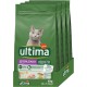 Ultima Sterilised Chicken Dry Cat Food 4 x 1.5kg Total 6kg Ultima Sterilised Chicken Dry Cat Food 4 x 1.5kg Total 6kg
