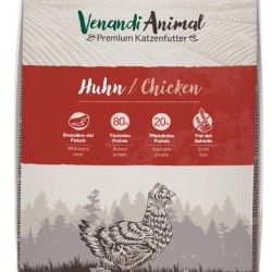 Venandi Animal Premium Dry Cat Food, Chicken, Grain-Free with Lots of Fresh Meat, 1.5 kg Venandi Animal Premium Dry Cat Food, Chicken, Grain-Free with Lots of Fresh Meat, 1.5 kg