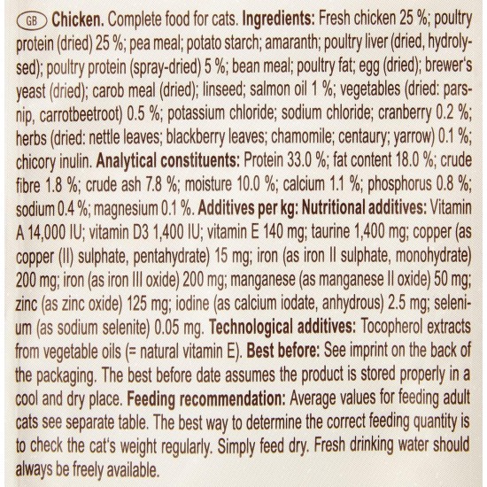 Venandi Animal Premium Dry Food for Cats, Salmon, Grain-Free with Lots of Fresh Salmon, 1.5 kg Venandi Animal Premium Dry Food for Cats, Salmon, Grain-Free with Lots of Fresh Salmon, 1.5 kg