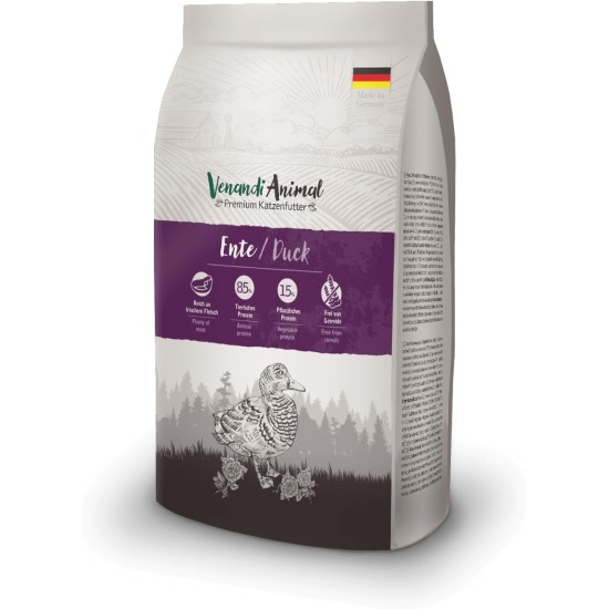 Venandi Animal Premium Dry Food for Cats, Salmon, Grain-Free with Lots of Fresh Salmon, 1.5 kg Venandi Animal Premium Dry Food for Cats, Salmon, Grain-Free with Lots of Fresh Salmon, 1.5 kg