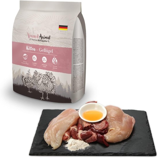 Venandi Animal Premium Dry Food for Cats, Salmon, Grain-Free with Lots of Fresh Salmon, 1.5 kg Venandi Animal Premium Dry Food for Cats, Salmon, Grain-Free with Lots of Fresh Salmon, 1.5 kg
