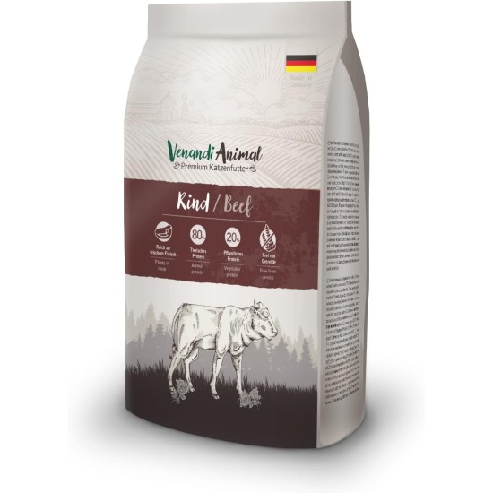Venandi Animal Premium Dry Food for Cats, Salmon, Grain-Free with Lots of Fresh Salmon, 1.5 kg Venandi Animal Premium Dry Food for Cats, Salmon, Grain-Free with Lots of Fresh Salmon, 1.5 kg