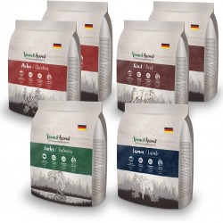 Venandi Animal Premium Dry Food for Cats, Tasting Pack 1, 6 x 0.3 kg, Grain Free with Lots of Fresh Meat and Fish, 1.8 kg Venandi Animal Premium Dry Food for Cats, Tasting Pack 1, 6 x 0.3 kg, Grain Free with Lots of Fresh Meat and Fish, 1.8 kg