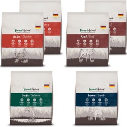 Venandi Animal Premium Dry Food for Cats, Tasting Pack 1, 6 x 0.3 kg, Grain Free with Lots of Fresh Meat and Fish, 1.8 kg Venandi Animal Premium Dry Food for Cats, Tasting Pack 1, 6 x 0.3 kg, Grain Free with Lots of Fresh Meat and Fish, 1.8 kg