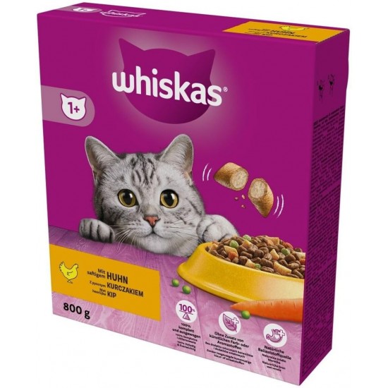 WHISKAS® Box Dry 7+ with Chicken 5 x 800 g WHISKAS® Box Dry 7+ with Chicken 5 x 800 g