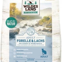 WILDES LAND Dry Food for Cats Trout and Salmon Adult 400 g