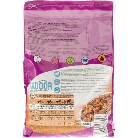 Whiskas Cat / Dry Food Adult 1+ for adult cats with chicken, 2 bags (2 x 1.9 kg) Whiskas Cat / Dry Food Adult 1+ for adult cats with chicken, 2 bags (2 x 1.9 kg)