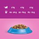 Whiskas Cat / Dry Food Adult 1+ for adult cats with chicken, 2 bags (2 x 1.9 kg)
