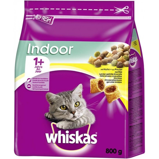 Whiskas Cat / Dry Food Adult 1+ for adult cats with chicken, 2 bags (2 x 1.9 kg) Whiskas Cat / Dry Food Adult 1+ for adult cats with chicken, 2 bags (2 x 1.9 kg)