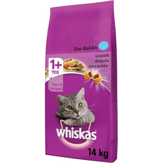 Whiskas Cat / Dry Food Adult 1+ for adult cats with chicken, 2 bags (2 x 1.9 kg) Whiskas Cat / Dry Food Adult 1+ for adult cats with chicken, 2 bags (2 x 1.9 kg)