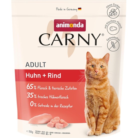 animonda Carny Adult Chicken + Trout (1.75 kg), Adult Dry Food for Adult Cats, Cat Food without Grain and Sugar, Cat Dry Food with 65% Meat and Fish animonda Carny Adult Chicken + Trout (1.75 kg), Adult Dry Food for Adult Cats, Cat Food without Grain and Sugar, Cat Dry Food with 65% Meat and Fish