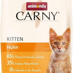 animonda Carny Kitten Chicken (1.75 kg), Kitten Dry Food for Growing Kittens, Cat Food without Grain and Sugar, Cat Dry Food with 65% Meat and Animal Ingredients