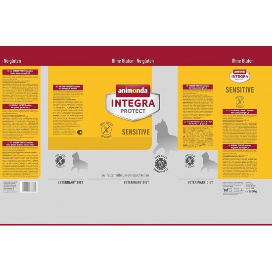 animonda INTEGRA PROTECT Sensitive (1 x 1200 g), Cat Diet Food for Food Allergy, Sensitive Cat Food for Allergies, Dry Food for Cats without Grains animonda INTEGRA PROTECT Sensitive (1 x 1200 g), Cat Diet Food for Food Allergy, Sensitive Cat Food for Allergies, Dry Food for Cats without Grains