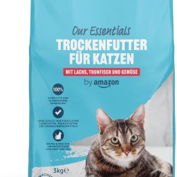 by Amazon Dry Cat Food with Salmon, Tuna and Vegetables 3kg
