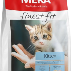 mera Finest fit Kitten, Junior Dry Cat Food for Baby Cats up to 1 Year, Dry Food from Fresh Poultry and Rice, Healthy Food for Young Cats, No Sugar (1.5 kg) mera Finest fit Kitten, Junior Dry Cat Food for Baby Cats up to 1 Year, Dry Food from Fresh Poultry and Rice, Healthy Food for Young Cats, No Sugar (1.5 kg)