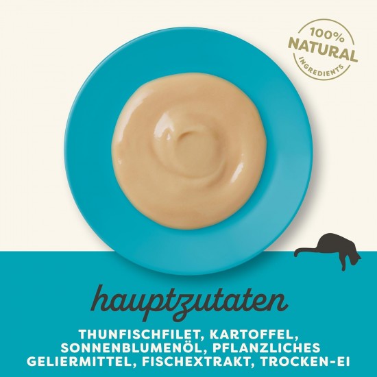 Applaws 100% Natural Grain-Free Creamy Tasty Tuna Snack for Cats and Kittens 32 x 15g Sachets Applaws 100% Natural Grain-Free Creamy Tasty Tuna Snack for Cats and Kittens 32 x 15g Sachets
