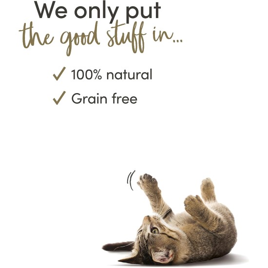 Applaws Natural Cat Treats, Whole Salmon Loin Cat Snack, 30 g Bag (Pack of 12) Applaws Natural Cat Treats, Whole Salmon Loin Cat Snack, 30 g Bag (Pack of 12)